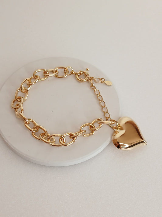 Pulseira Elo Coração