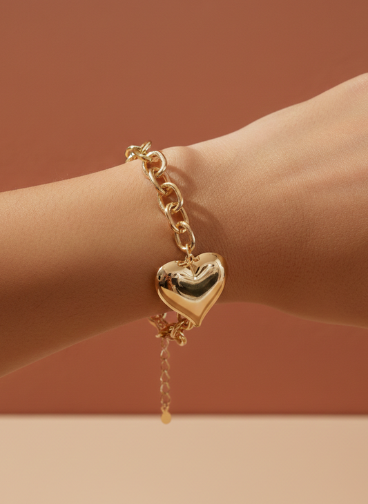 Pulseira Elo Coração