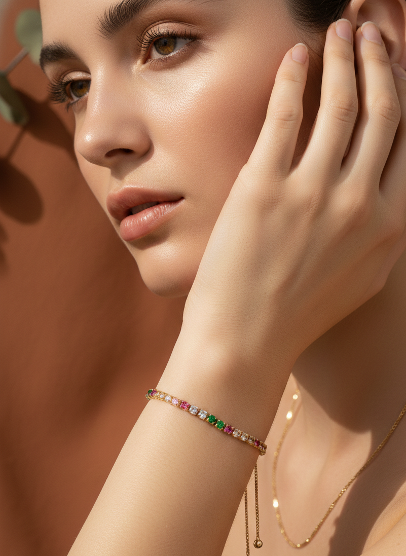 Pulseira Ajustável Riviera Colorida