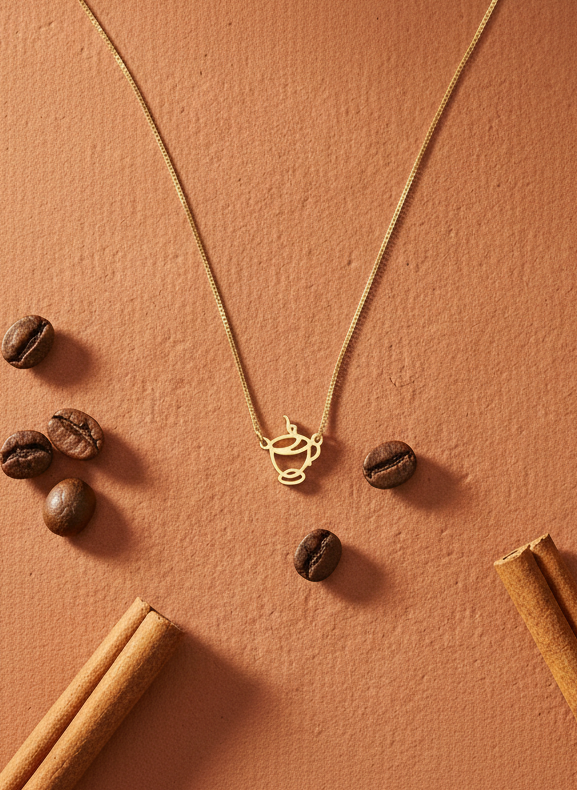 Colar Xícara de Café